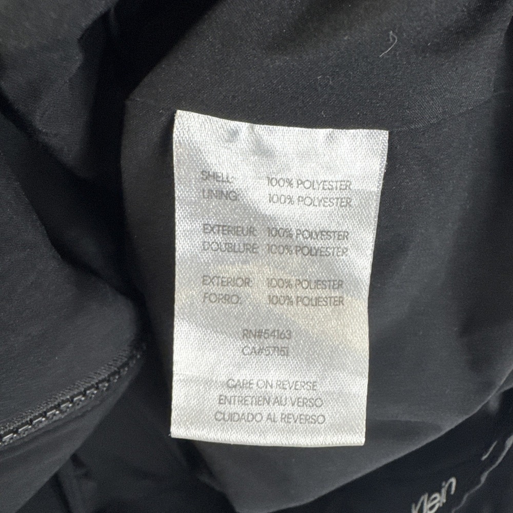 Calvin Klein Black Water Resistant Infinite Stretch Soft Shell Jacket Size XS - Picture 5 of 5